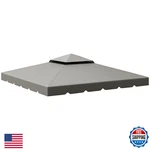 Outsunny 10 X Gazebo Replacement Canopy Top Cover Double Vented Roof. Fixed Price $88.05.