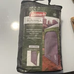 Coleman 10X10 Instant Canopy Sunwall Tent Panel Camping, Beach, Tailgating. Fixed Price $20.00.