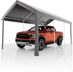 10X20 Heavy Duty Carport Galvanized Steel Outdoor Canopy With Uv Resistant. Fixed Price $309.99.