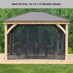 Yardistry Mosquito Mesh Kit Fit Meridian 12 X 14 Ft Gazebo Uv Resistent. Fixed Price $449.99.