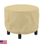 Classic Accessories Terrazzo Water-resistant 36 Inch Round Ottoman Coffee Table. Fixed Price $62.40.
