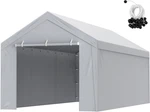 Carport 10X20FT Heavy Duty Tent, Portable Garage Canopy, Frame Not Included. Fixed Price $129.99.