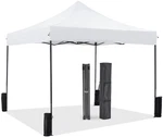 10X10FT Pop-up Outdoor Canopy Tent, Sun Shelter, Easy Setup With Sand Bags, Camp. Fixed Price $116.99.