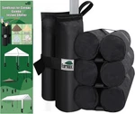 Eurmax Usa Weight Bags For Pop Up Canopy Outdoor Standard, Black. Fixed Price $33.81.