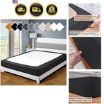 Bed Box Spring Cover, King/california, Update Skirt, Mattress Protector E.... Fixed Price $35.99.