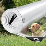 Clear 10X14FT Heavy Duty 14MIL Waterproof Reinforced Edge Vinyl Tarps Tear. Fixed Price $179.99.