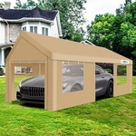 Cobizi Carport Canopy 12'X20' Heavy Duty Garage Tent Waterproof All-season Tarp. Fixed Price $292.99.