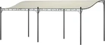 10' X 20' Outdoor Pergola Canopy, Wall-mounted Metal Patio. Fixed Price $319.19.