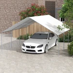 Outsunny 19' X 19.5' Heavy Duty Carport Portable Garage And Party Tent. Fixed Price $322.99.
