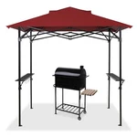Eagle Peak 8X5 Pop Up Grill Gazebo Bbq Canopy Tent With Carry Bag. Fixed Price $139.99.