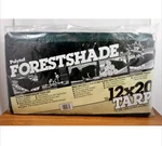 New Polytuf Heavy Duty Forestshade 12X20 Ft Green Tarp - Uv/weather/cold Resist.. Fixed Price $29.95.