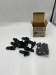 (8 Pack Of 12) King-a-ma-jigs Heavy Duty Tarp Clip Ball Bungee Cord Black Lock. Fixed Price $100.74.