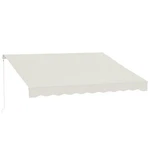 Outsunny 12' X 10' Electric Retractable Awning W/ Remote Controller, Cream. Fixed Price $339.99.