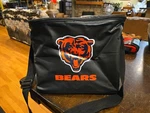 Vintage Miller Lite Nfl Chicago Bears Insulated Cooler Bag, Adjustable Strap. Fixed Price $24.95.