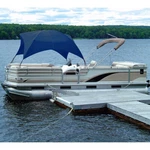 Taylor Made Pontoon Gazebo Navy Shade Top Sun Rain Boat Protection Cover Marine. Fixed Price $225.99.