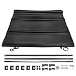 5.5FT Roll Up Truck Bed Tonneau Cover For Nissan Titan 2004-2015 W/led Lamp. Fixed Price $129.72.