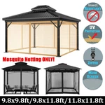 Gazebo Universal Replacement Mosquito Netting Outdoor Canopy Screen 3 Sizes. Fixed Price $45.59.