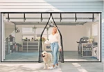 Snap On Garage Screen Door - 172"X88". Fixed Price $165.00.
