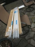 5 Unger Steel 4.13 - Foot Telescopic Pole Universal Thread Cone 10' # 978380. Fixed Price $129.99.