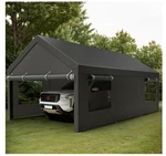 Outdoor Car Shelter Canopy Tent Heavy Duty Garage Cover. Fixed Price $384.99.