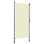 Outdoor Roller Blind Privacy Screen Vertical Patio Sunshade Fabric&steel Vidaxl. Fixed Price $62.99.