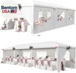 10X30FT Party Tent With Sidewalls, Waterproof Outdoor Event & Wedding Canopy, 6. Fixed Price $176.27.