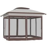 12X12 Ft Pop Up Canopy Tent With Sidewalls Outdoor Gazebo Sun Shelter For Party. Fixed Price $191.99.
