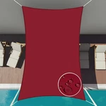 Patio Paradise 16X16 Red Rectangle Waterproof Sun Shade Sail Canopy Uv Protect. Fixed Price $92.59.