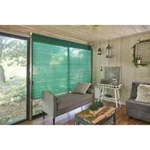 Castlecreek Sunscreen Roll-up Window Shade Hunter Green 8' X 6'. Fixed Price $69.99.