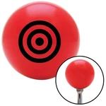 Black Target Red Knob W/ M16X1.5 Insert Shifter Auto Manual Custom Brody. Fixed Price $89.95.