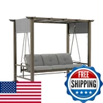 Garden Winds Durable Replacement Canopy Top Cover Compatible With The Broyhill. Fixed Price $127.93.
