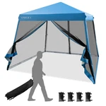 Tangkula 10X10 Ft Pop Up Canopy Netting Slanted Leg Outdoor Tent Roller Bag 4. Fixed Price $163.78.