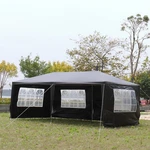 10'X20' Outdoor Party Tent With 6 Removable Sidewalls, Waterproof Canopy Patio. Fixed Price $170.00.