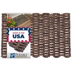 CORPORATION-400S2030 Dura-rug Recycled Fabric Tire-link Outdoor Entrance Mat,. Fixed Price $68.72.