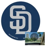 San Diego Padres Perforated 8" Decal Film Auto Window Shade Mlb Baseball Team. Fixed Price $6.99.