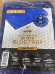 Xpose Better Blue Poly Tarp 10' 8' Multipurpose Protective Cover 5 Mil. Fixed Price $16.88.