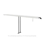 Ozark Trail 8 Foot Extendable Tailgate Table, White, 92.5 In X12 39 (h). Fixed Price $89.81.