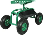 Sunnydaze Rolling Garden Cart With Swivel Seat And Storage -. Fixed Price $102.67.