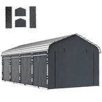 Carport Sidewall Panel 10X15 For Outsunny Fabric UPF50+ Waterproof Zippered. Fixed Price $154.25.
