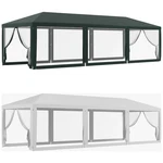 Outsunny 10' X 28' Gazebo Canopy Cover Tent With Removable Walls. Fixed Price $211.99.
