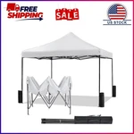 Gianna 10X10 Ft Pop Canopy Tent With Slant Legs And Carrying Bag, Easy Setup. Fixed Price $58.87.