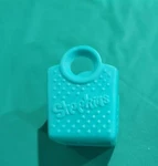Moose Aqua Turquoise Blue Color Shopkins Bag Tote Basket Vinyl Pvc Replacement. Fixed Price $14.18.