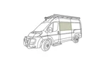 Vanessential Insulated Blackout Crew Crl Direct Fit 293L Window Cover Wi.... Fixed Price $163.59.