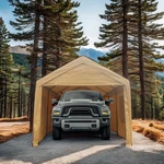 10X20FT Party Tent Gazebo, Heavy Duty Outdoor Car Canopy, Portable Garage. Fixed Price $353.36.