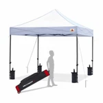 Abccanopy A-1WHITE 10X10FT. Pop Up Tent. Fixed Price $272.00.