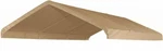 Tan Heavy Duty Valance Replacement Canopy Tarp Carport Cover For 10 X 30 Frame. Fixed Price $161.91.