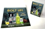 10.5"X13.5" Ad Sign + Table Tent Los Angeles Chargers & Jose Cuervo Bolt Up!. Fixed Price $19.99.