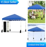 10X10 Ft Pop Canopy UPF50+ Easy Set Instant Tent Wheeled Bag Heavy Duty. Fixed Price $140.99.
