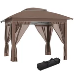 12X12FT Ez Pop Up Canopy Tent For Parties Event Outdoor Sun Shade With Sidewalls. Fixed Price $191.99.