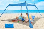 Yengiam Beach Canopy Tent UPF50+ 11X11 Ft Easy To Feet, Blue. Fixed Price $110.99.
